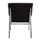 Flash Furniture Black Fabric Stackable Church Chair with Arms XU-DG-60156-BK-GG - alternate 3